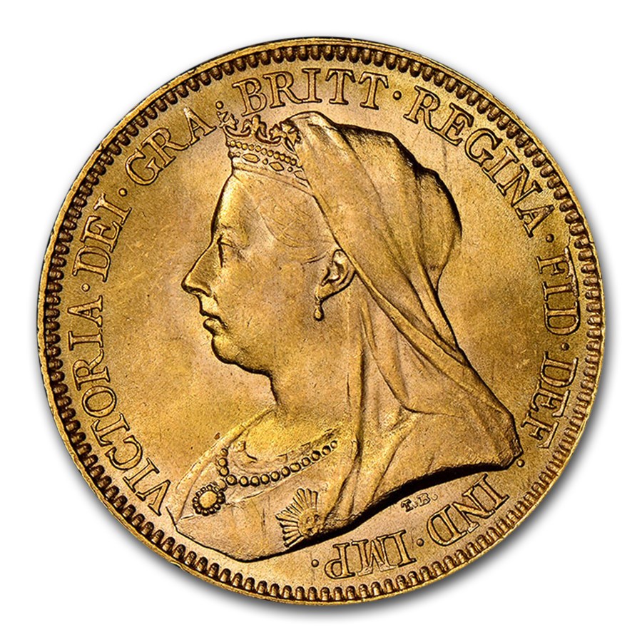 1893 Great Britain Gold HalfSovereign Victoria MS65+ NGC Coin For Sale British Royal Mint